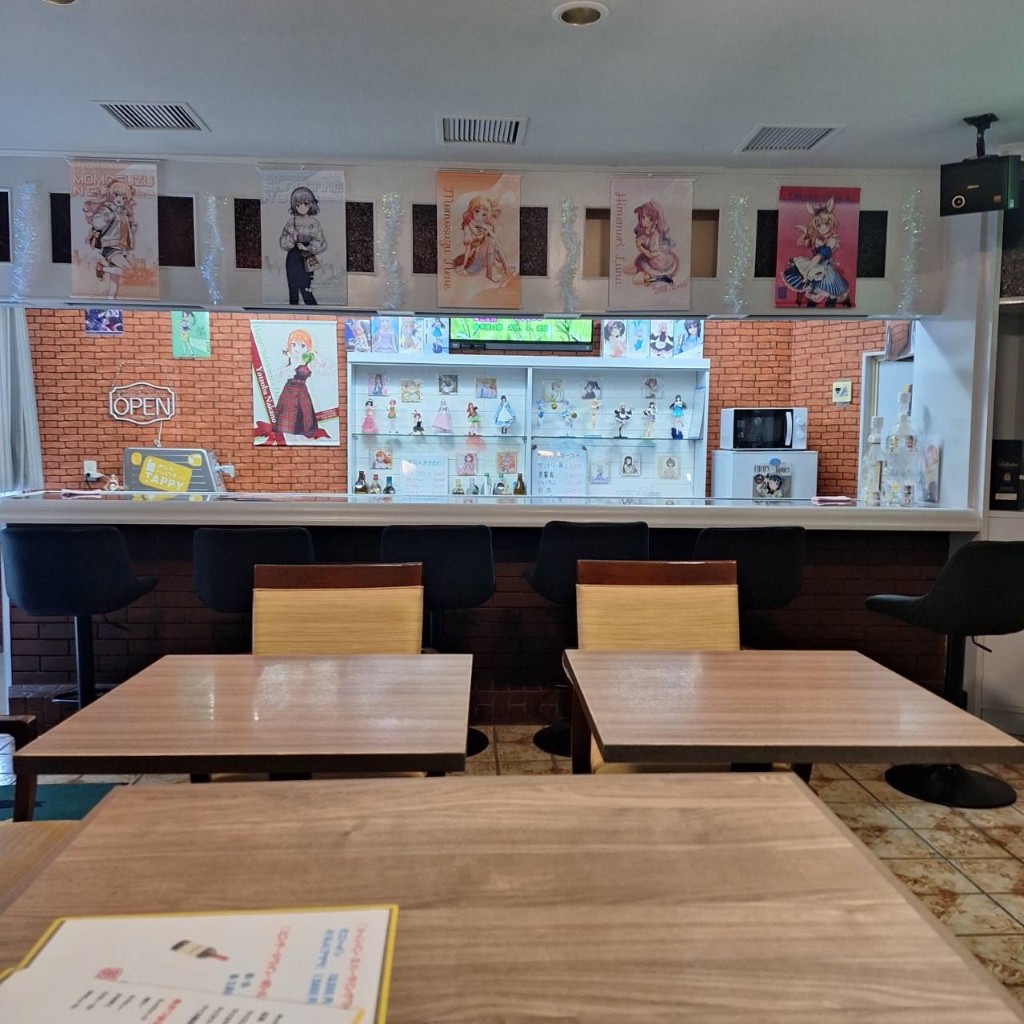 お洒落な店内